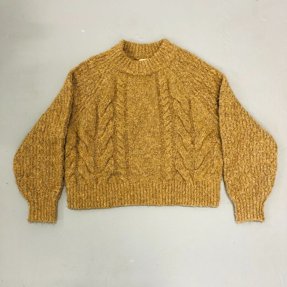 Universal Thread Cropped Mock Neck Sweater S